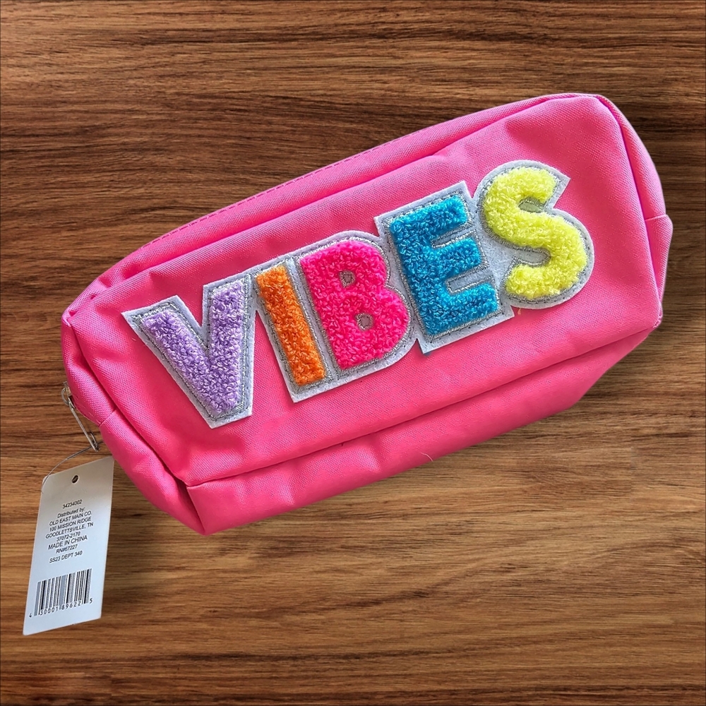 Vibes Multicolor Cosmetic Bag